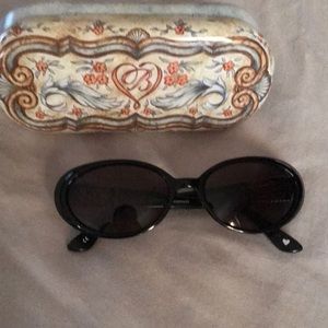 Brighton Casanova Sunglasses Black Silver Accents